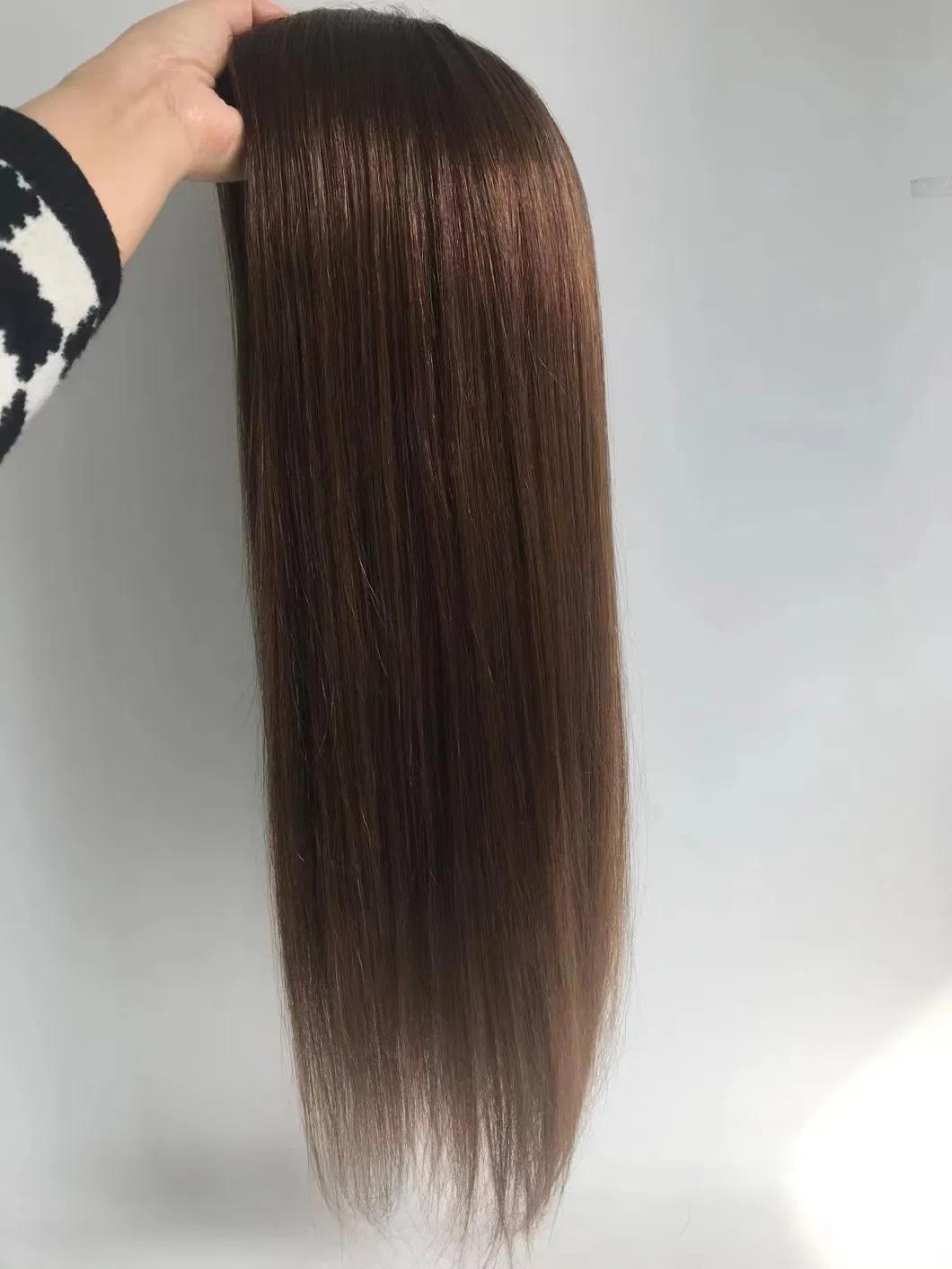 Wholesales Thin Skin Wigs Women Human Hair Silk Base Topper